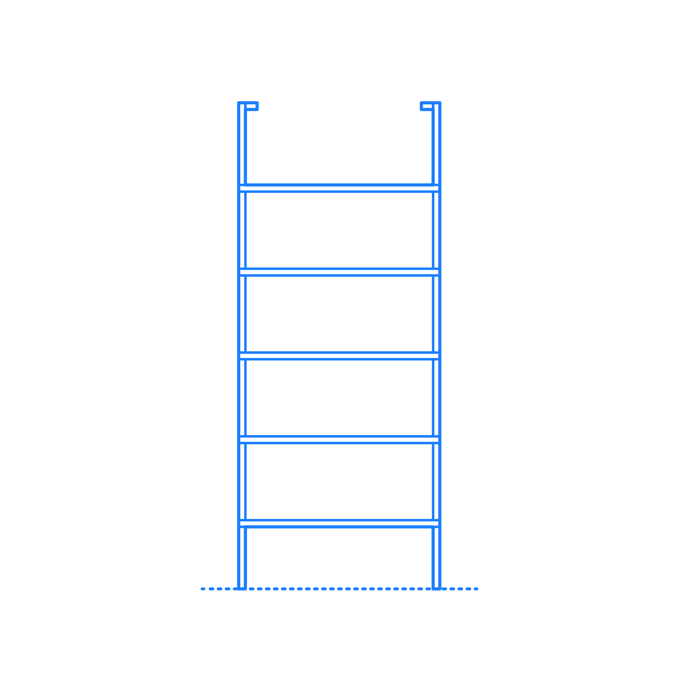 Furniture Bookcases Stairway Wall Mounted Bookcase 72 Contour Svg Vector Free Vectors